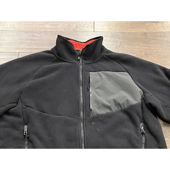 The North Face Mens Black ChImborazo Sherpa Lined Full Zip Fleece Jacket Size L - Picture 4 of 9